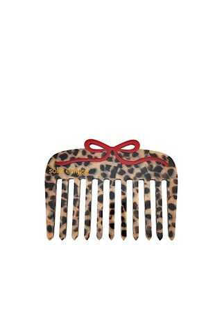 Solar Eclipse Hand-painted Leopard Bow Pocket Hair Comb from Revolve.com | Revolve Clothing (Global)