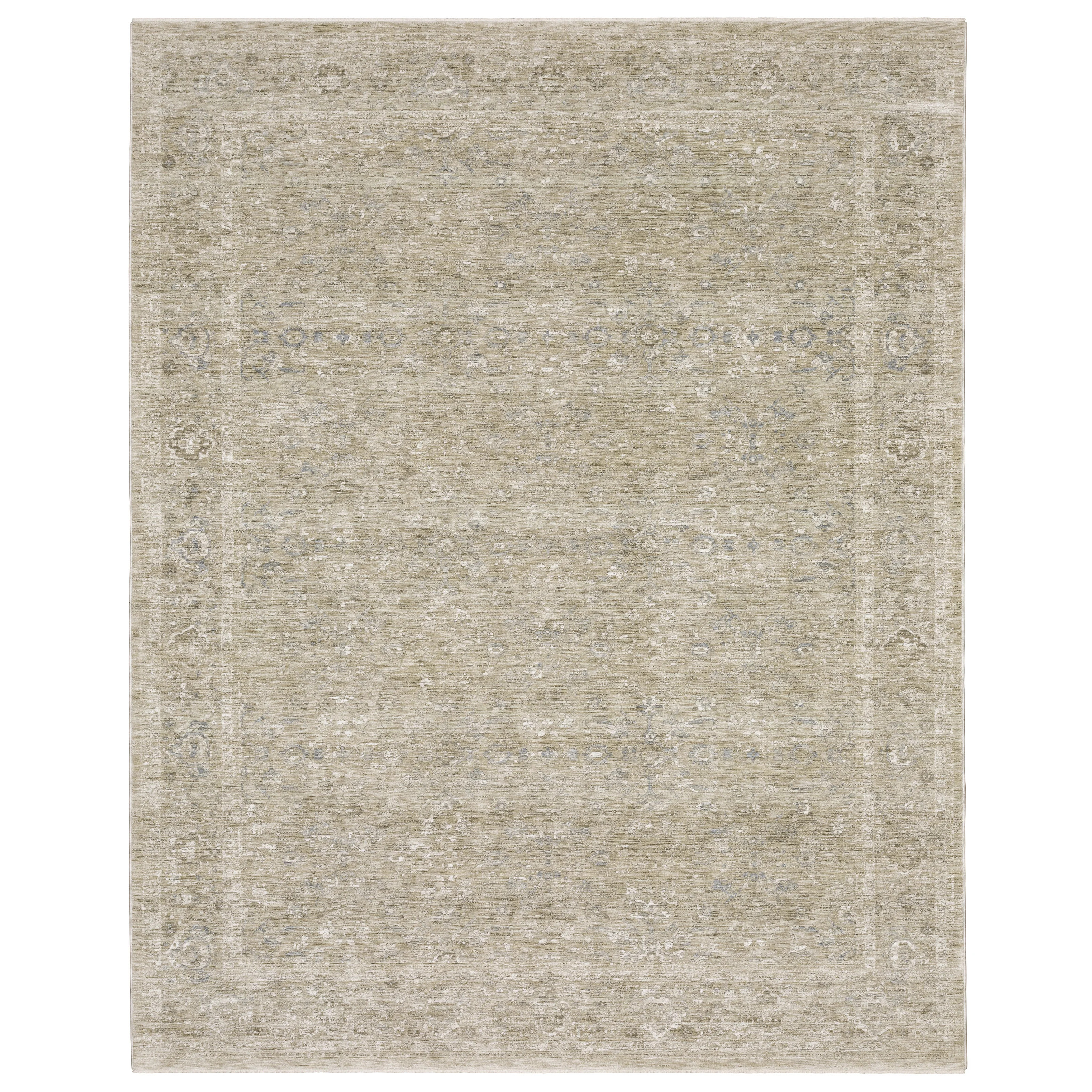 Kuebler Distressed Traditional Beige/ Grey Area Rug | Wayfair North America