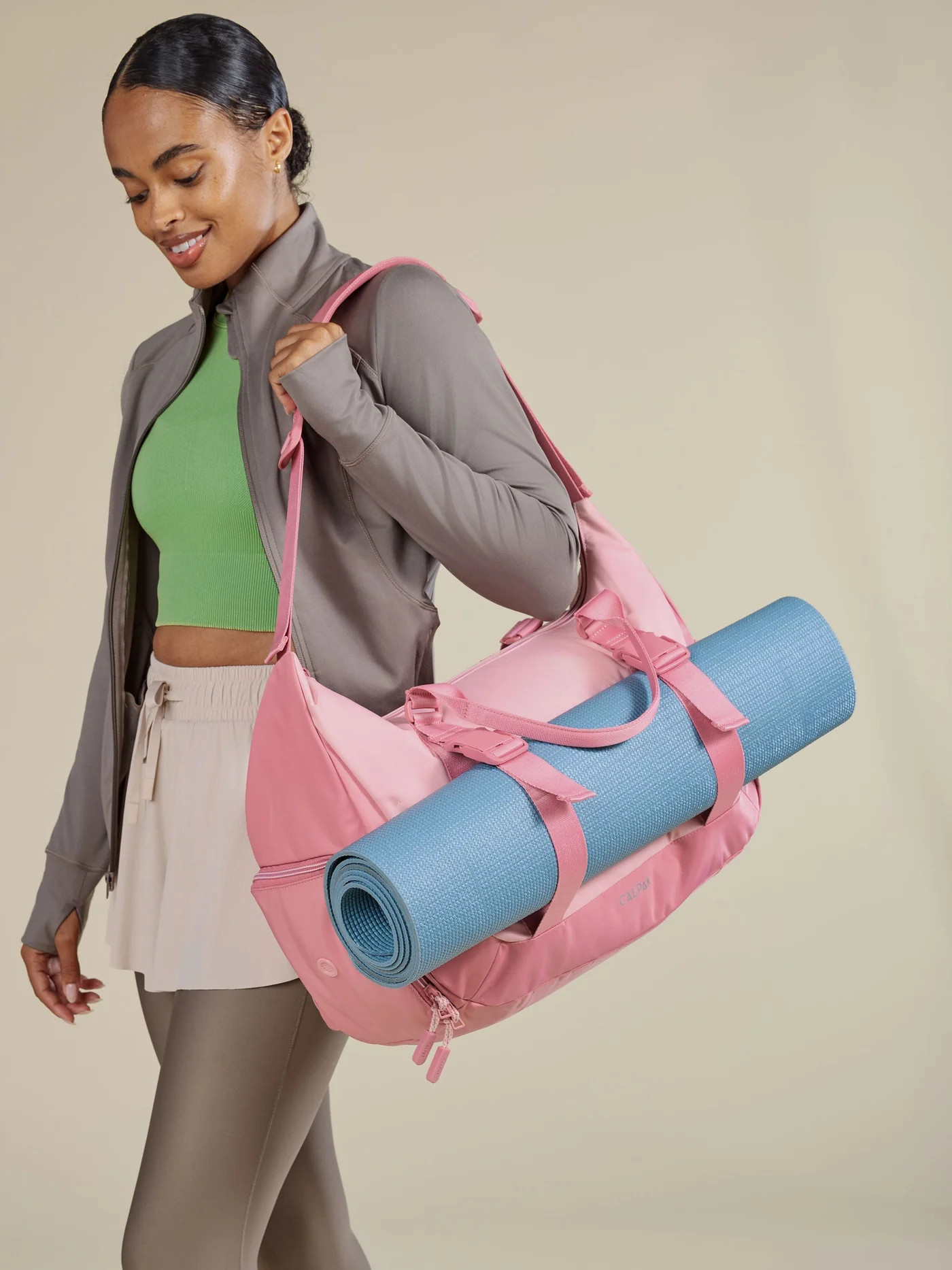 Fit Gym Bag in Tea Rose | CALPAK