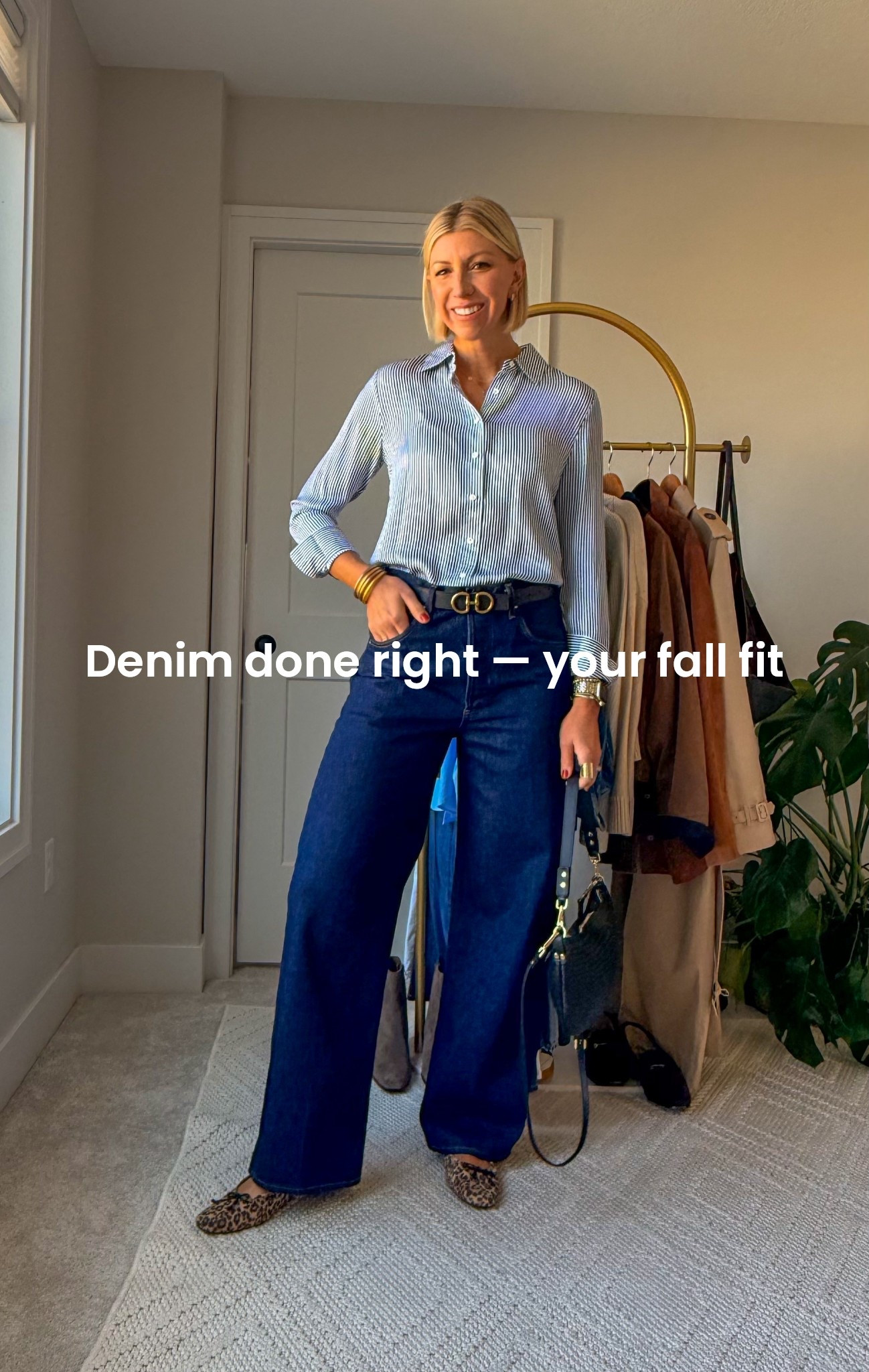 Fall denim made for you — chic, modern, and effortlessly comfortable. With versatile cuts and a flattering fit, this style is one I’m reaching for all season.

#LTKSeasonal #LTKOver40 #LTKWorkwear