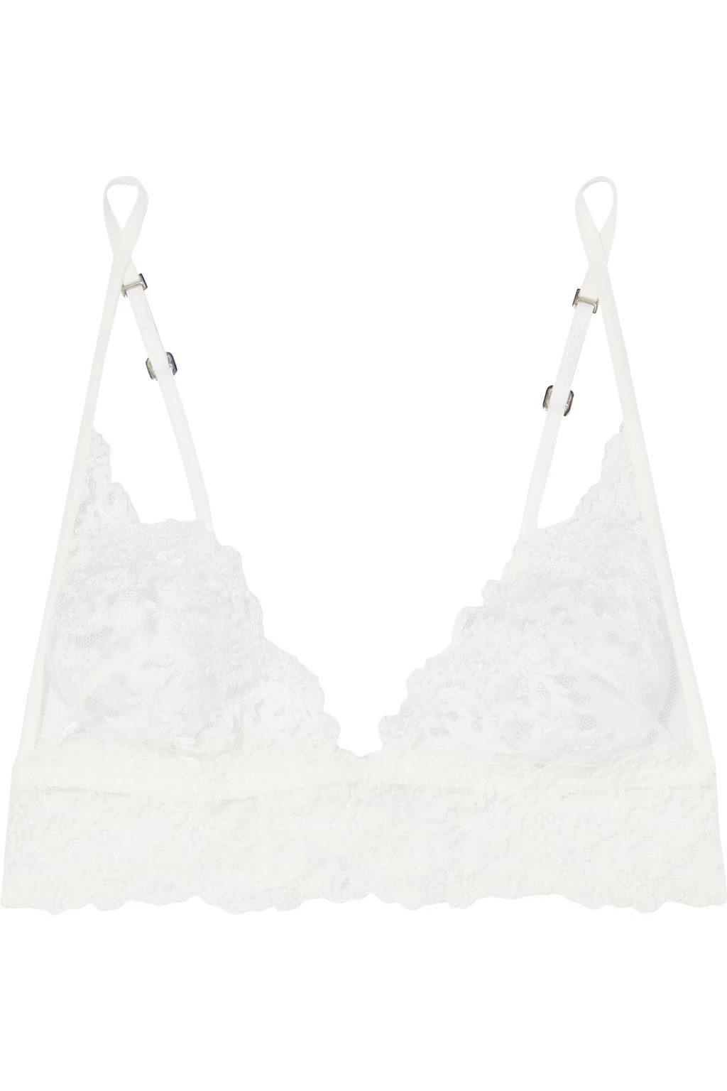 Rugiada embroidered tulle soft-cup triangle bra | The Outnet (US and CA)