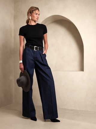 Côte Wide-Leg Jean | Banana Republic (US)