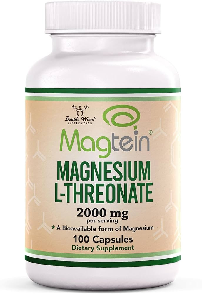Magnesium L Threonate Capsules (Magtein) – High Absorption Supplement – Bioavailable Form for... | Amazon (US)