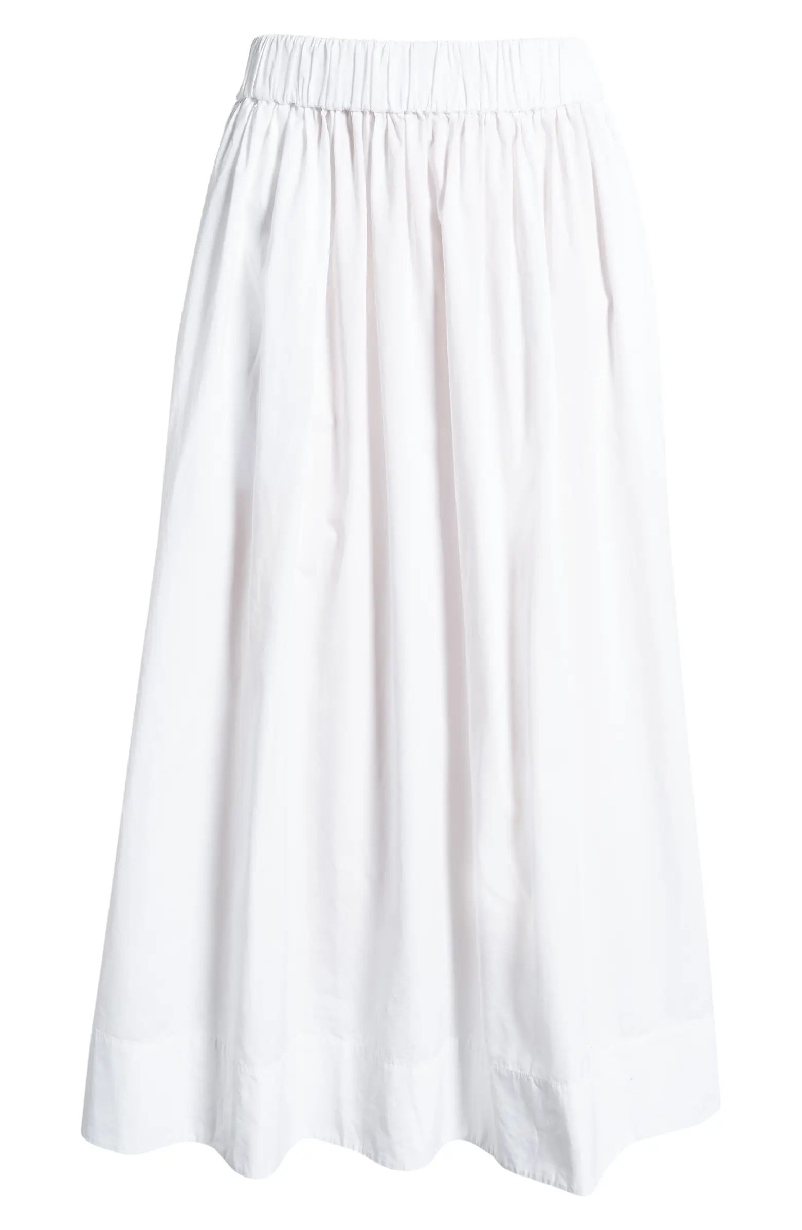 Cotton Poplin Skirt | Nordstrom