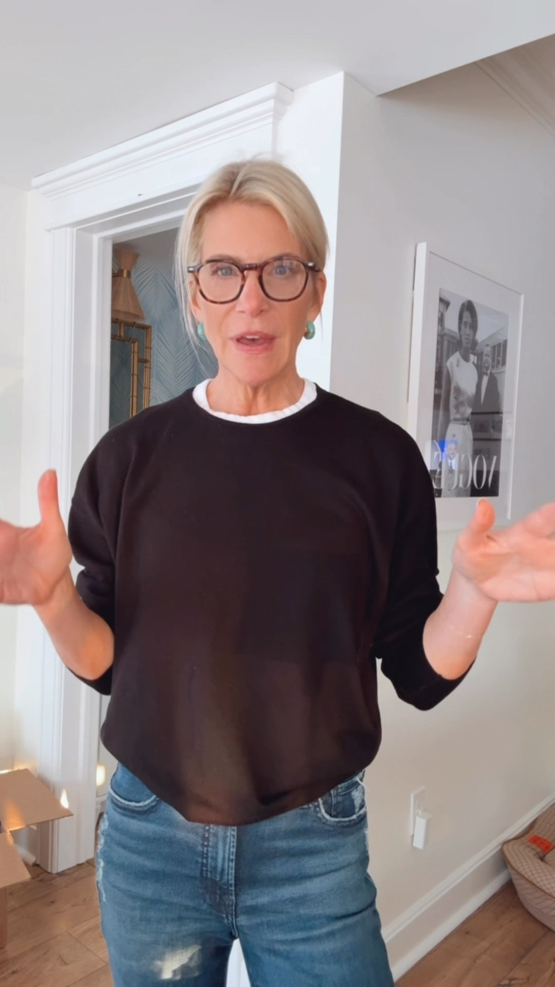 Saviors in nyc last week!!  Must -have loafers, a perfect black sweater and a Chanel bag that I borrowed!!  Yep - borrowed ✅. Use the code angelahowenstein to get your first month freee!

#LTKOver40 #LTKootd #LTKNYFW