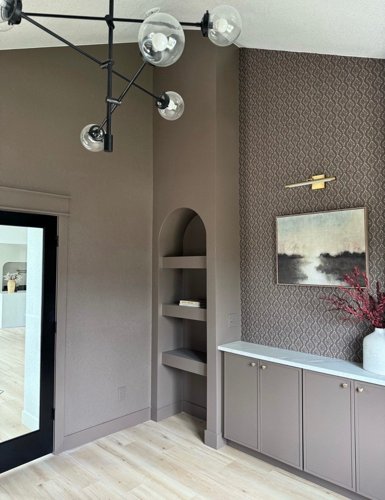 Office 
Light 
Chandelier
Home decor 
Moody 
Modern 
Transitional 
Arch 


#LTKHome #LTKOver40 #LTKStyleTip