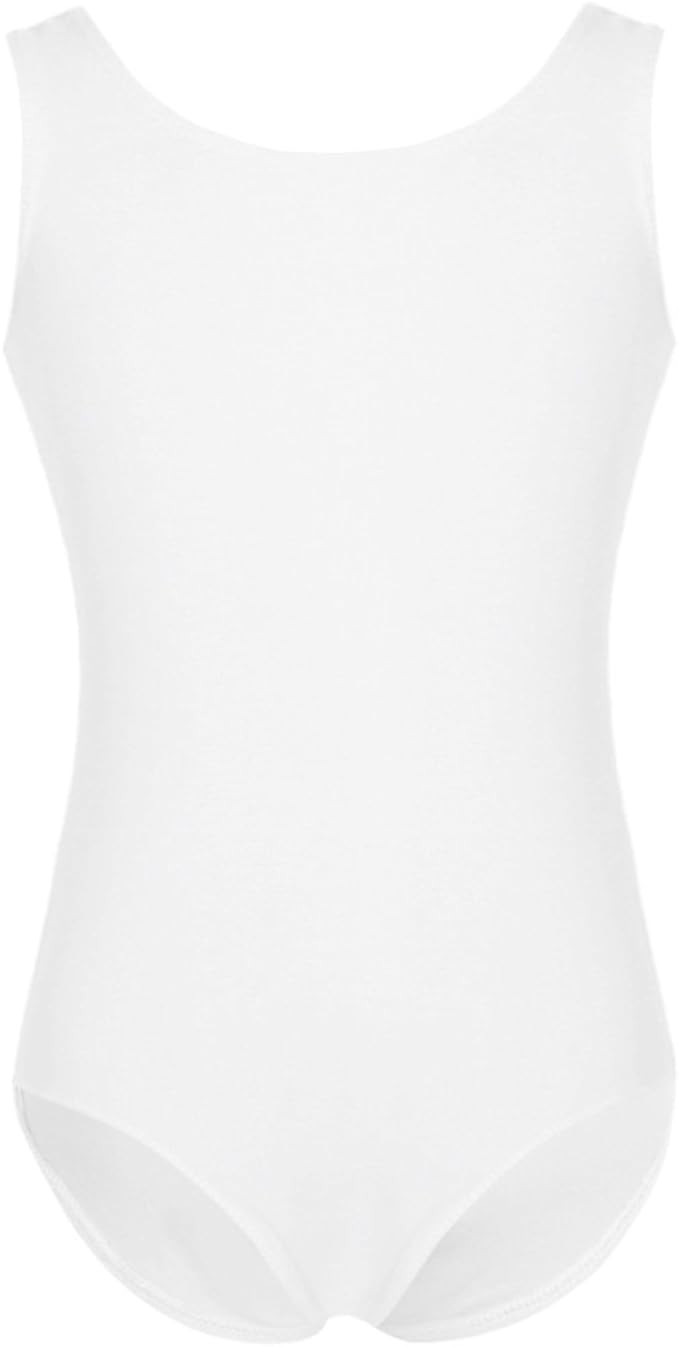 ranrann Kids Girls Dancer Classic Cotton Ballet Dance Gymnastic Leotard Training Team Basic Unifo... | Amazon (US)