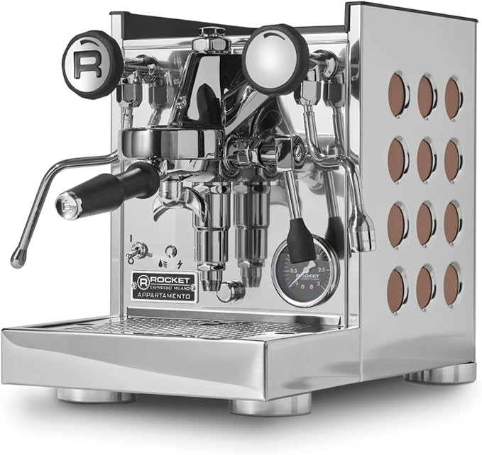 Rocket Espresso Appartamento TCA Espresso Machine (Stainless/Copper) | Amazon (US)
