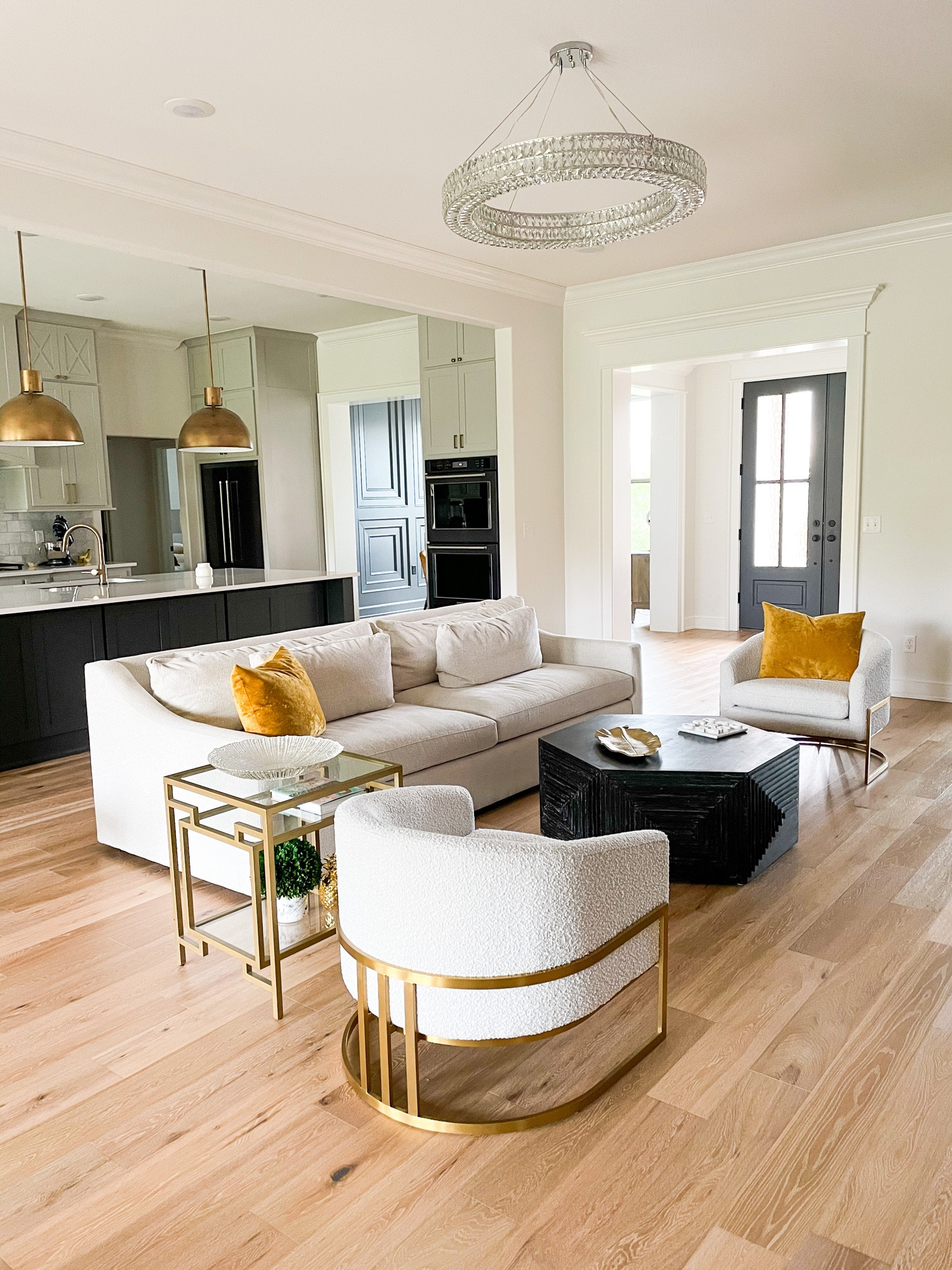 The chairs are BACK. I’m afraid to share these because they go so fast but happy shopping! I love adding in rounded elements to help soften a space like these chairs and light fixtures. 

#LTKsalealert #LTKstyletip #LTKhome