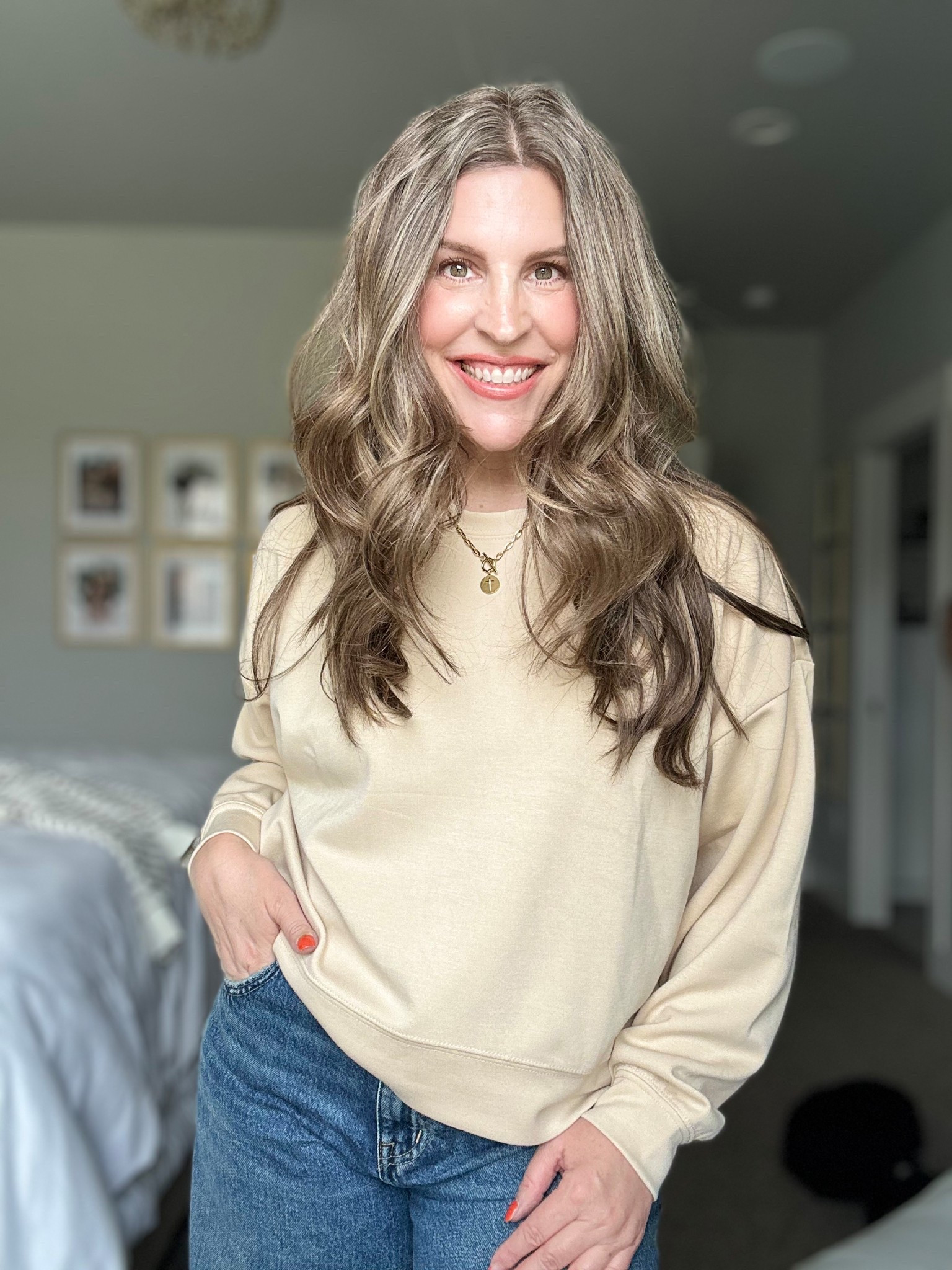 This scuba line from Walmart is exactly like Spanx! $19 versus $98! Also you guys! These are the best wide leg full length pants I’ve ever tried on. They are on sale today for $50! Run!

#LTKBeauty #LTKWatchNow #LTKStyleTip