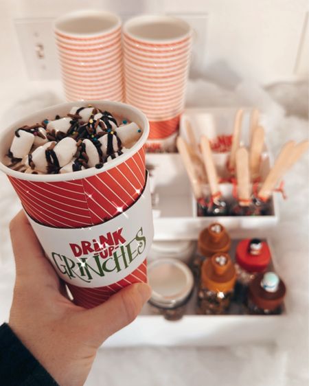 The cocoa bar made its annual debut yesterday! 🎄☕️ This little tradition, now in its third year, is our way of keeping the wonder flowing for the ‘big kids.’ As the seasons turn, we find ourselves creating new traditions to hold onto the magic a little longer. Here’s to many more years of warm cups and warm memories!

#LTKSeasonal #LTKhome #LTKHoliday