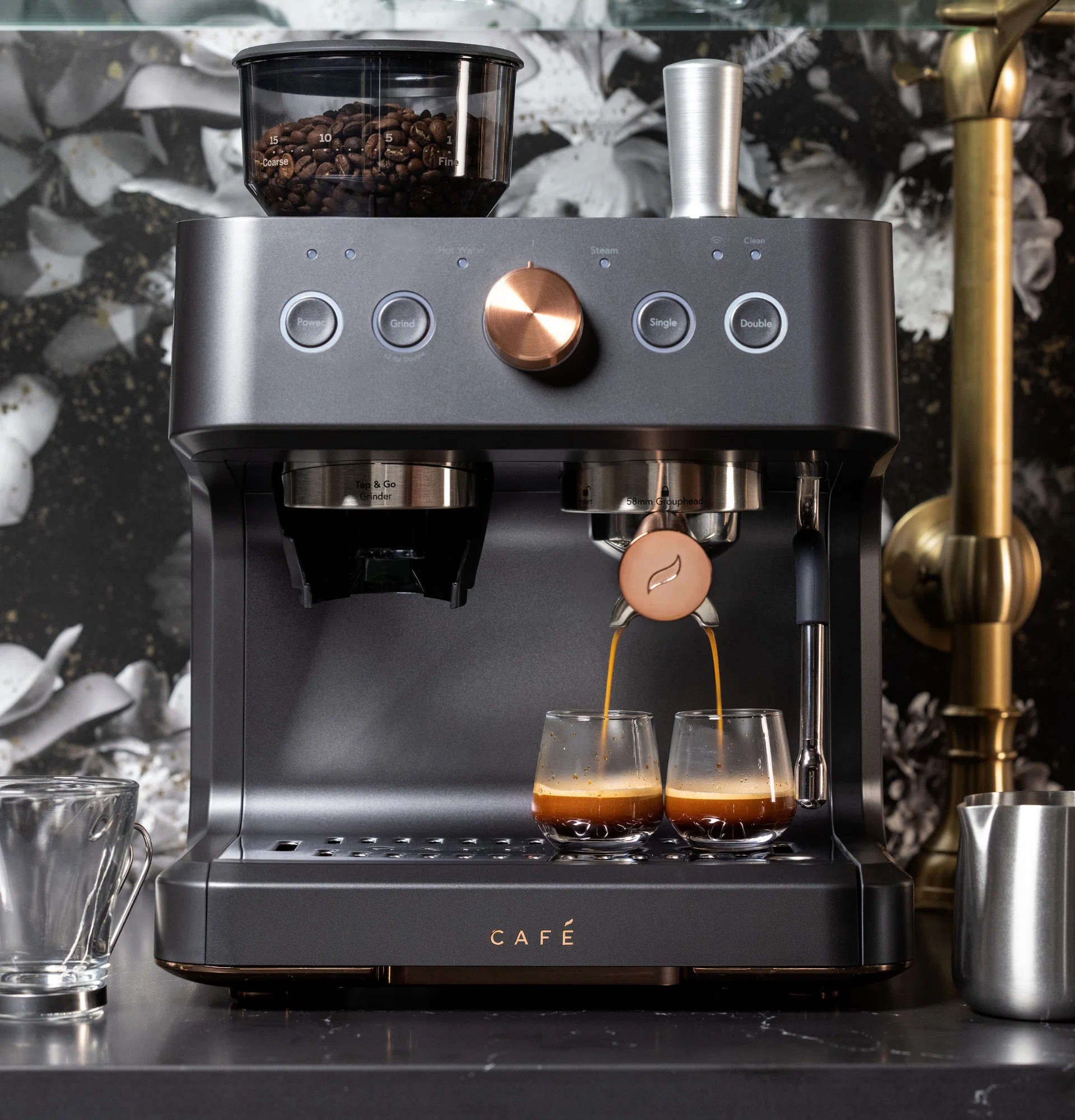 Café Bellissimo Semi-Automatic Espresso Machine | Wayfair North America