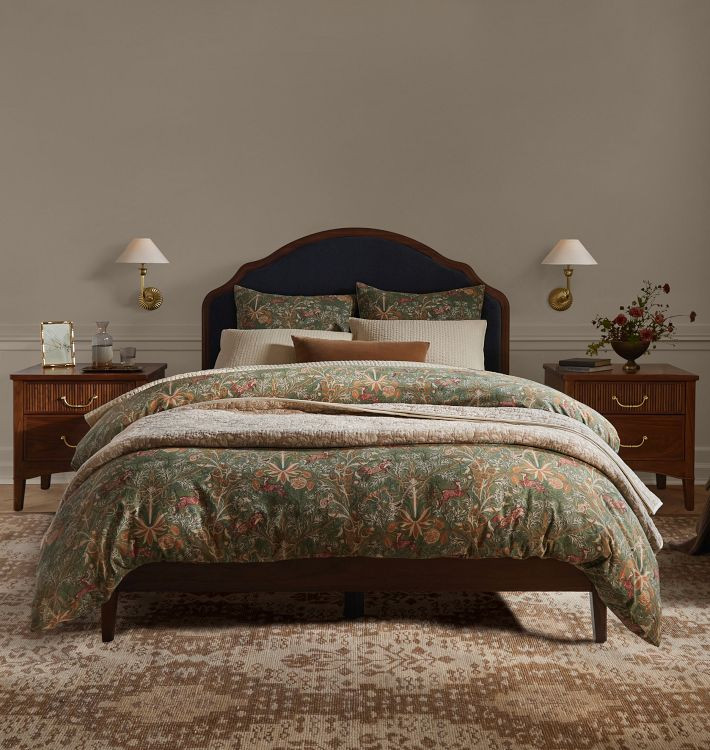 Camille Upholstered Bed | Rejuvenation