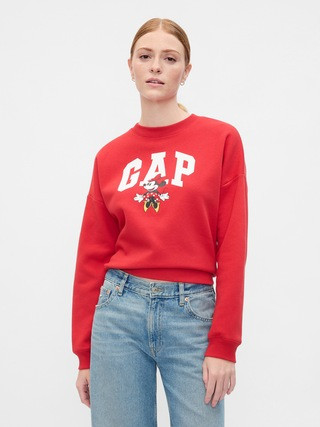 Disney Oversized Minnie Mouse Logo Sweatshirt | Gap Factory