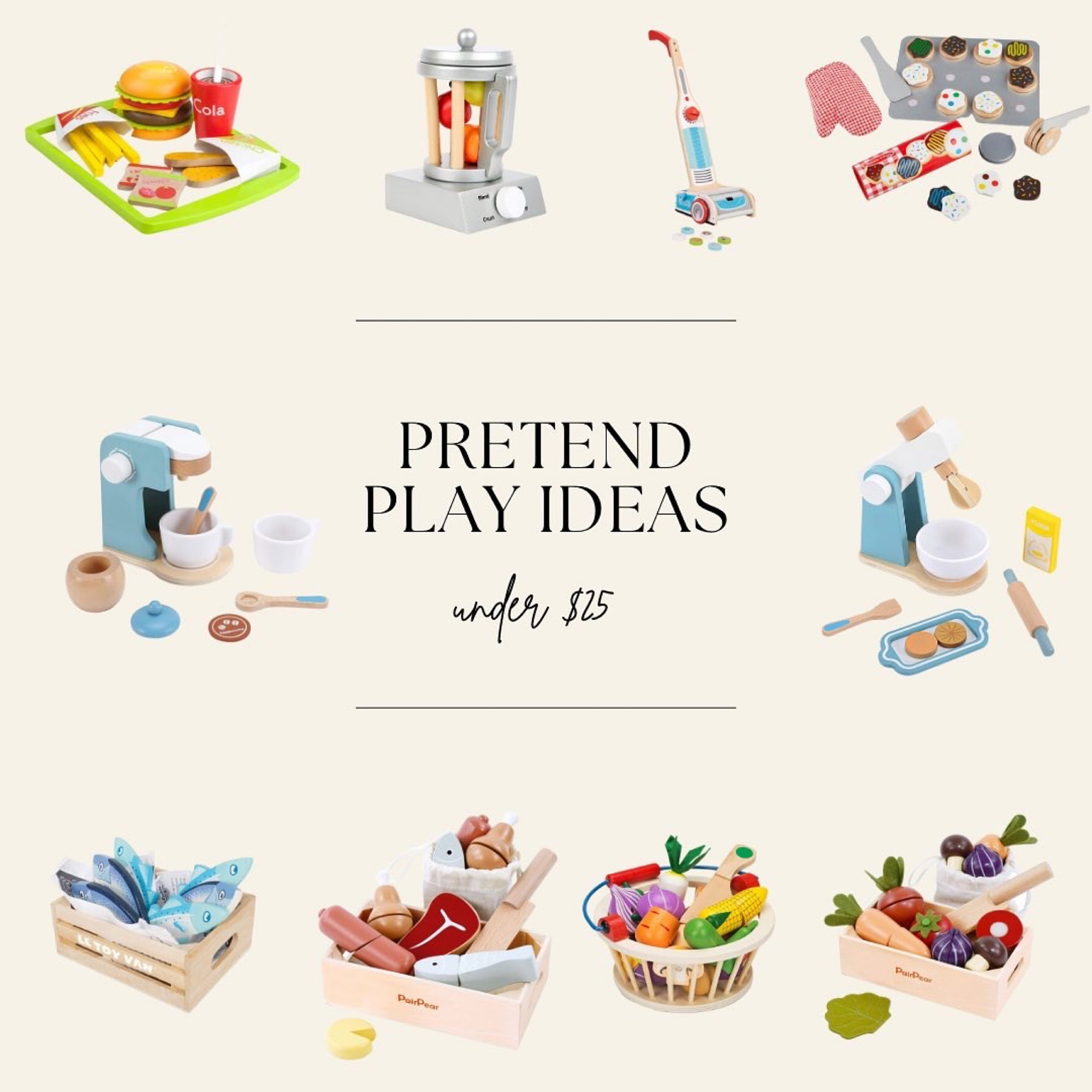 Wooden pretend play under $25 🤗

#LTKkids #LTKSeasonal #LTKGiftGuide