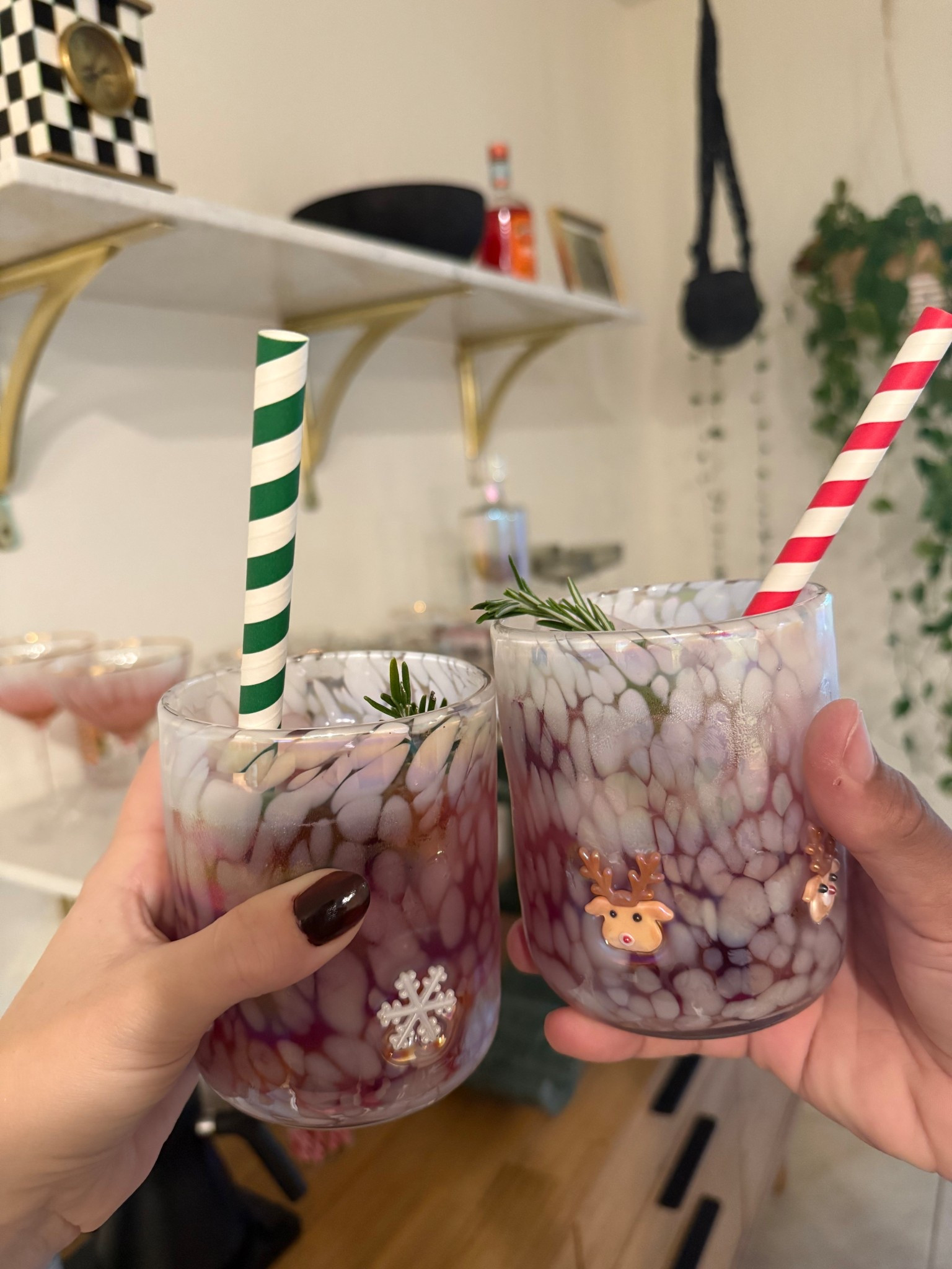 Christmas Margarita (mocktail for me) is my favorite drink to bring in the holiday season! 


#LTKHome #LTKHoliday