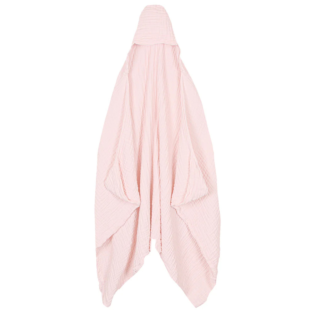 Toddler Hooded Bath Towel - Blush | Lou Lou & Company