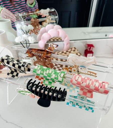 Claw clip organizer from Amazon. Hair clip holder. 



#LTKsalealert #LTKfindsunder50 #LTKbeauty