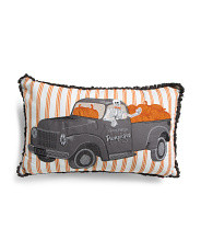 14x24 Orange Skeleton Truck Pillow | Home | T.J.Maxx | TJ Maxx