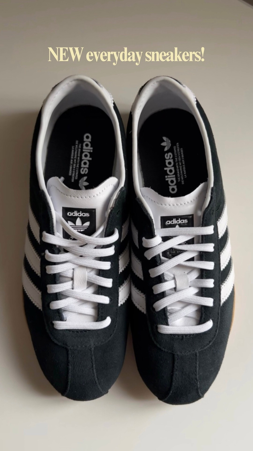 I’ve been wanting these for so long, and I was lucky enough to receive them as a gift 😭✨

These are the Adidas Tokyo shoes in black, size 6, and they fit true to size. The soft suede upper and slim, low-profile shape give that perfect mix of vintage and modern! Such an easy way to elevate everyday looks!

✨Quick note: they do have a narrow fit, so I wouldn’t recommend them if you have wider feet. Perfect for work, errands, and styling with casual chic outfits.

Officially part of my street style rotation!🖤

Linked on my LTK so you can shop or save them for later ✨ 


#LTKFindsUnder100 #LTKWorkwear #LTKPetite