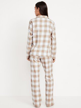 Flannel Pajama Set for Women | Old Navy (US)