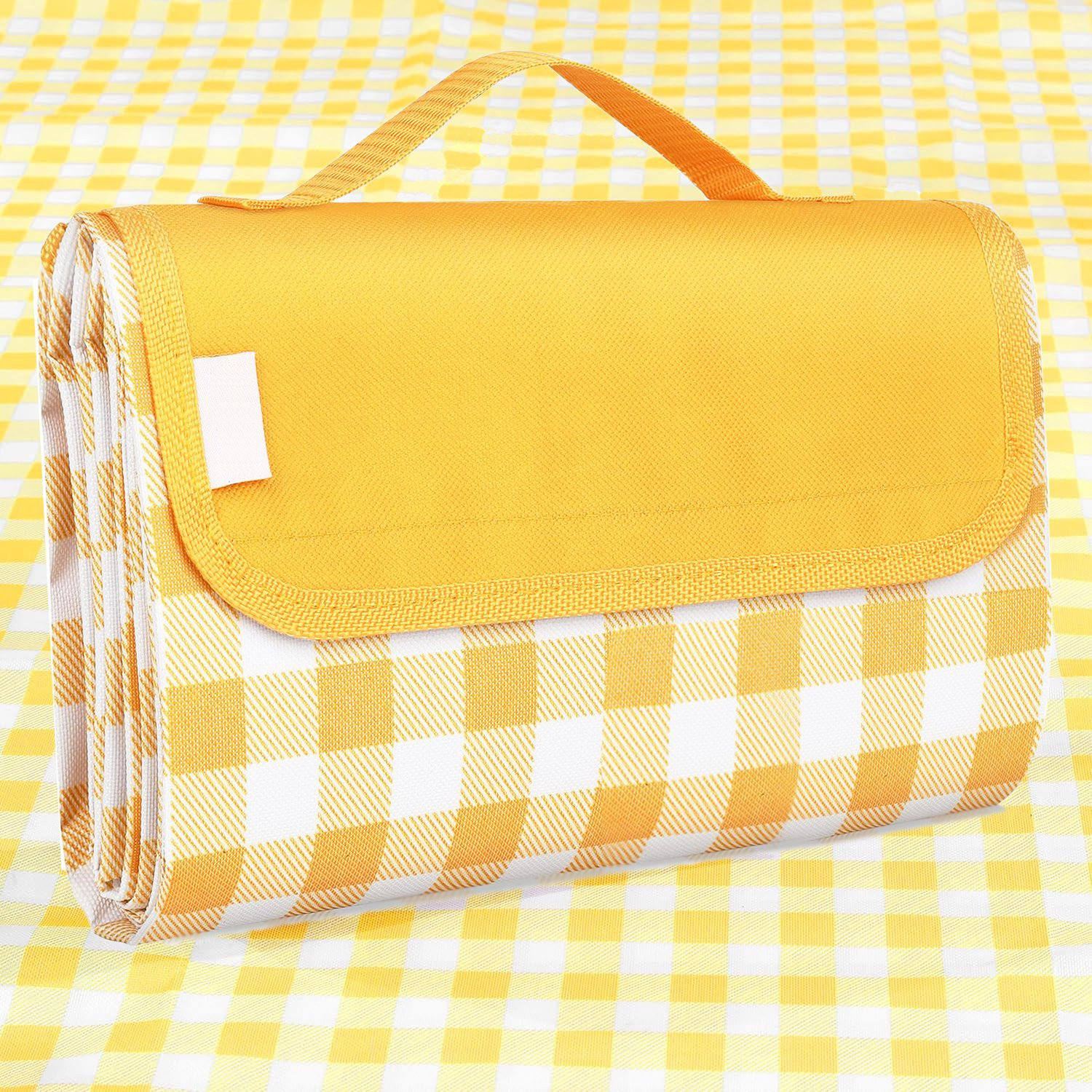 Picnic Blanket Handy Mat Tote Waterproof Sandproof Padding Portable Plaid Blanket for Lawn Park B... | Walmart (US)