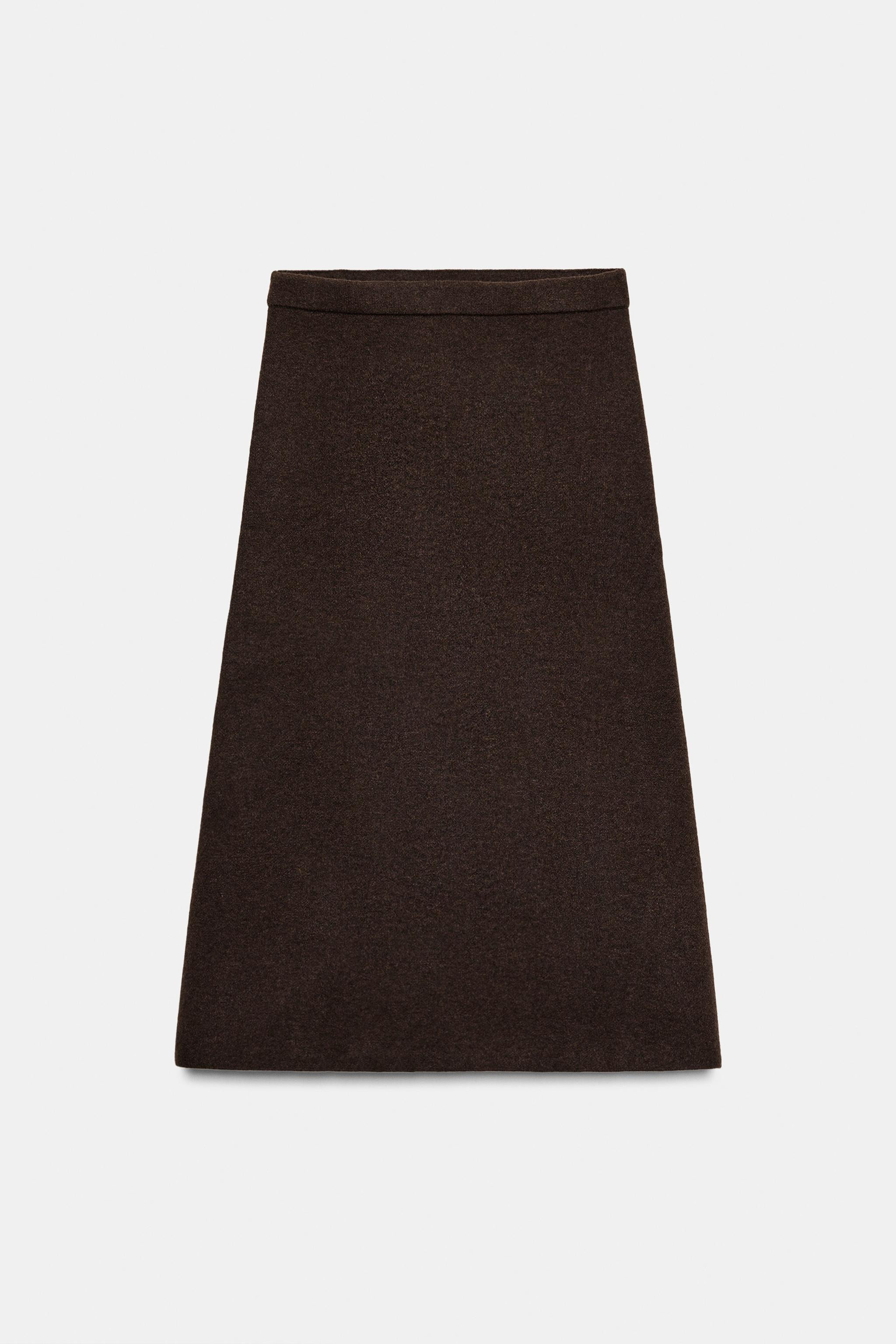 KNIT MIDI SKIRT | Zara US
