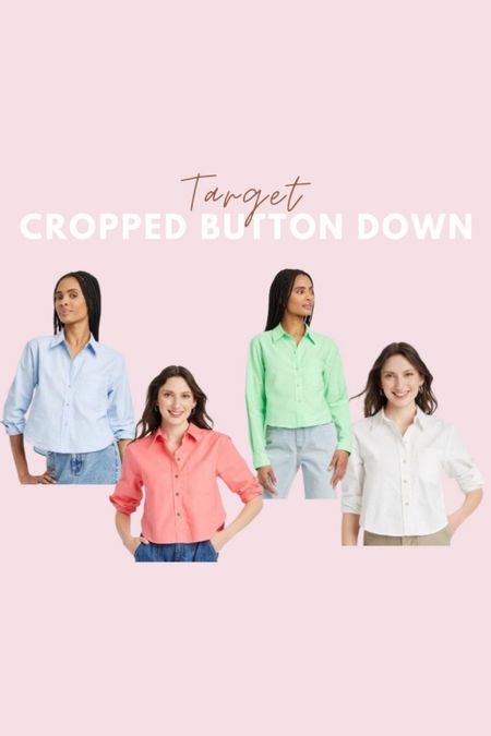Target cropped button down




Target style. Affordable fashion. Budget style. Workwear. Outfit idea. Easy outfit. Spring fashion  

#LTKSeasonal #LTKfindsunder100 #LTKstyletip