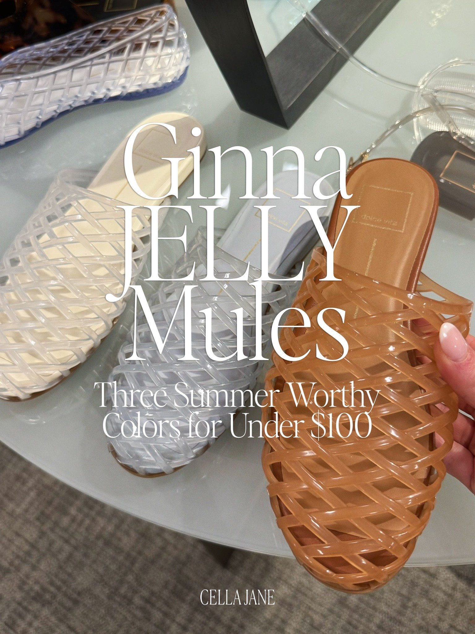 The perfect shoe for summer, an easy slide on mule with the trendy jelly feel.

#LTKsummer #LTKshoes