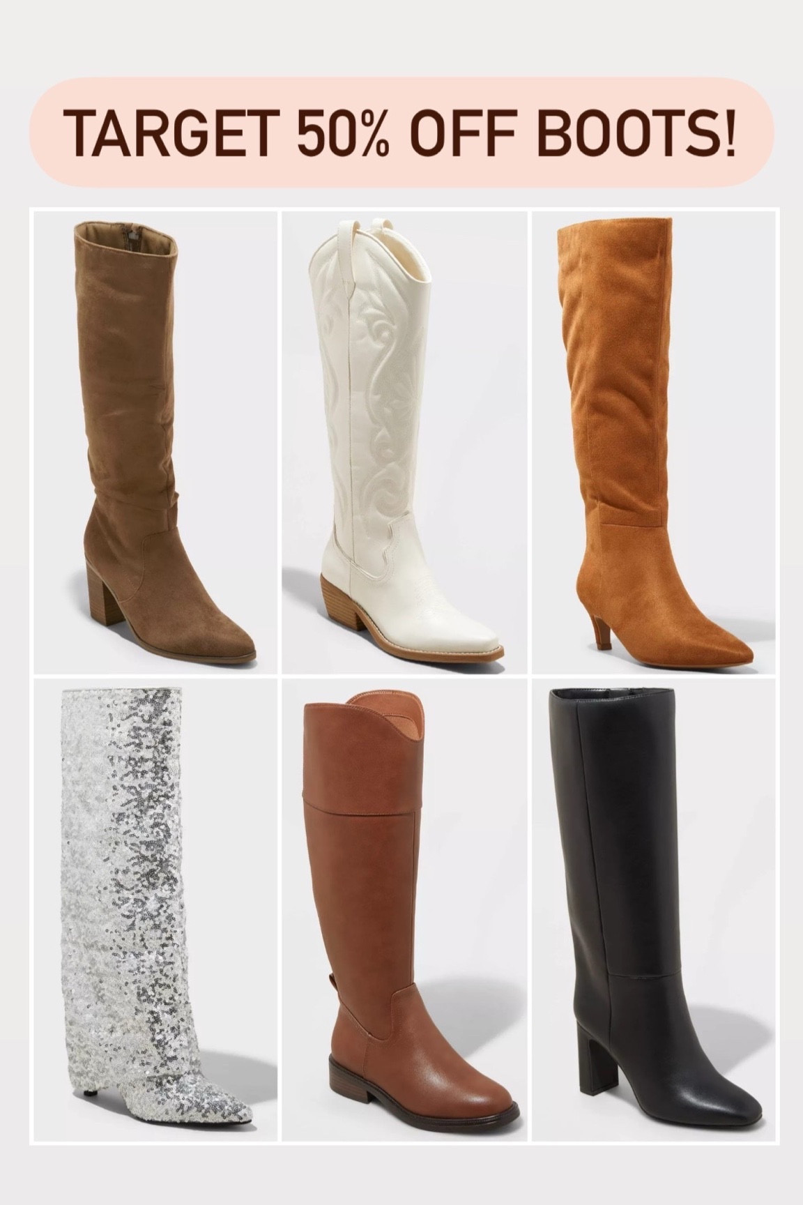 Target shoes 50% off 

#LTKShoeCrush #LTKCyberWeek #LTKSaleAlert