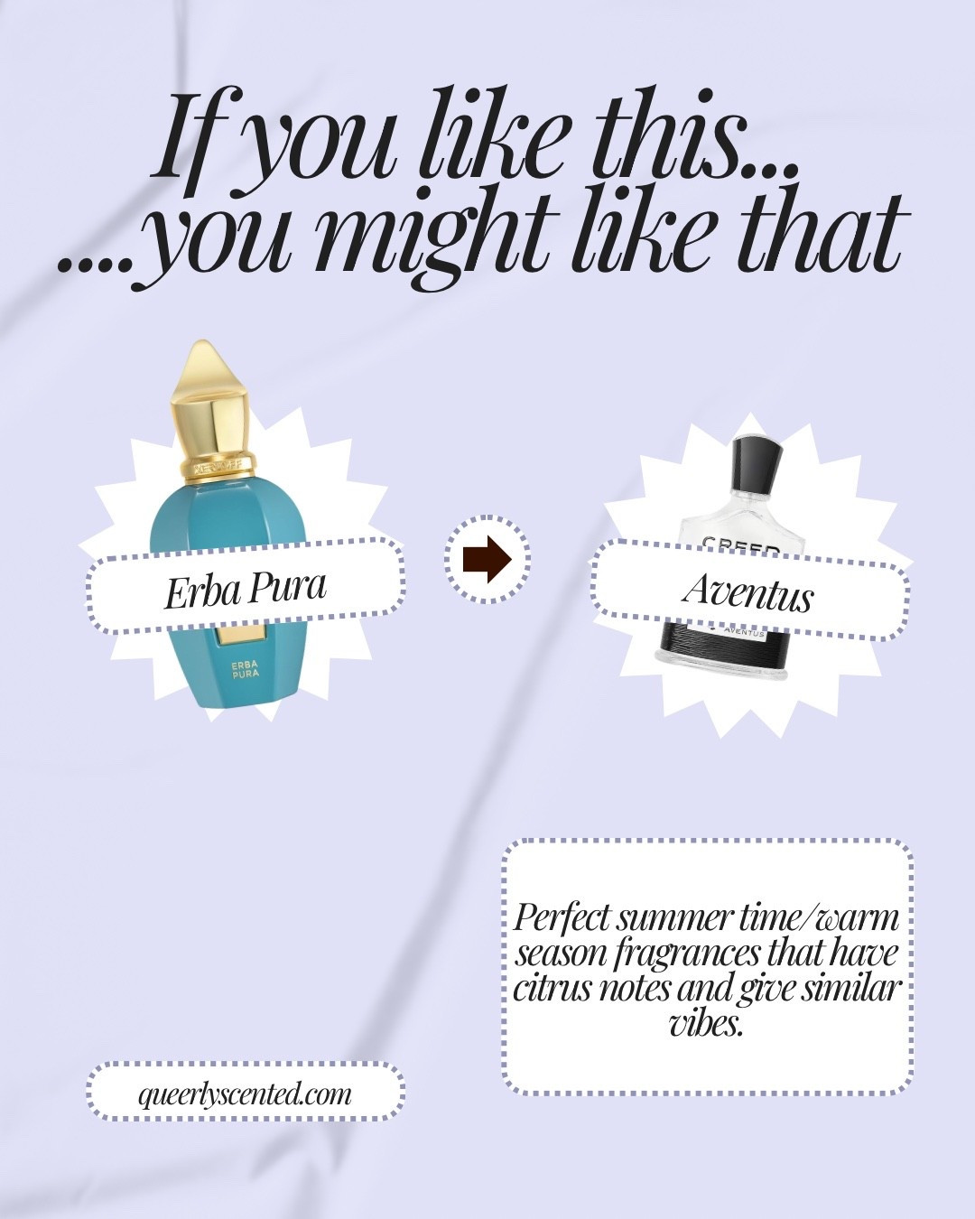 #paidlink SHOP these items on my website in bio 
If you like this...you might like that. 
Both and two of my favorite citrusy summer fragrances and I enjoy their inspired bys too. Have you tried these? They are classics.
.
.
#perfume
#perfumelover
#fragrance
#fragrancereview
 

#LTKMens #LTKselfcare #LTKvlog