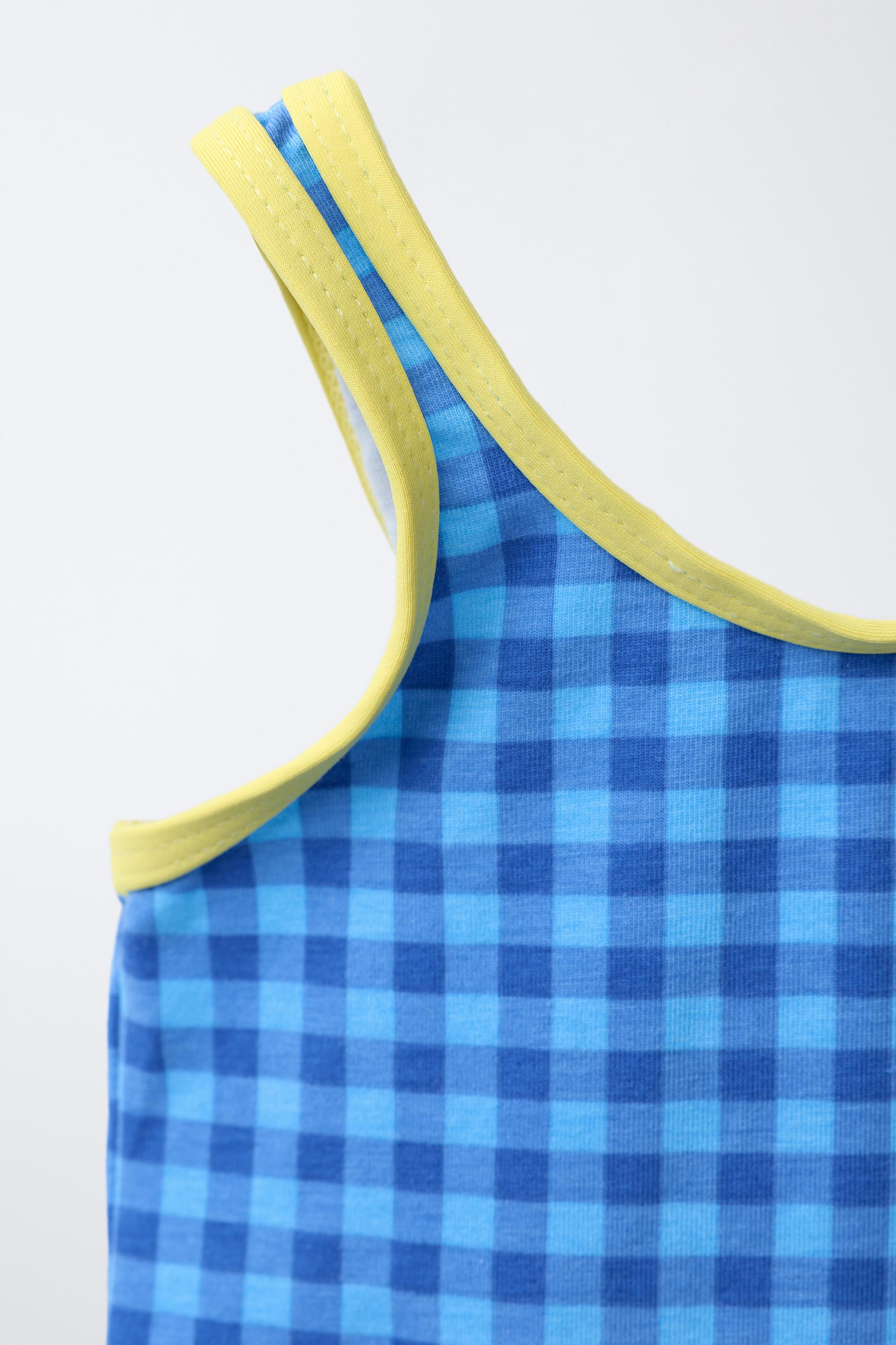 2-6 YEARS / CASA LAWA X ZARA KIDS PLAID SWIMSUIT | Zara US