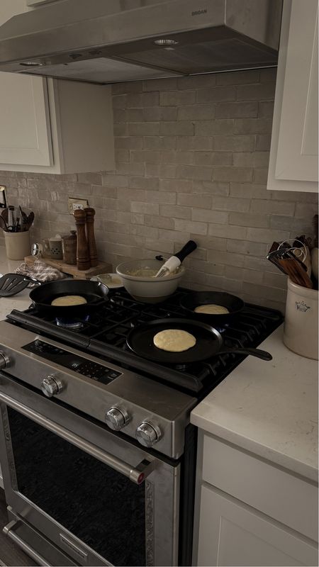 Cast iron skillet, griddle pan, pancake flipper, hand mixer 

#LTKhome