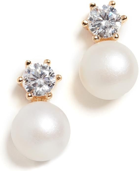 Unknown Women's Bliss Earrings, Gold/Pearl, One Size | Amazon (US)