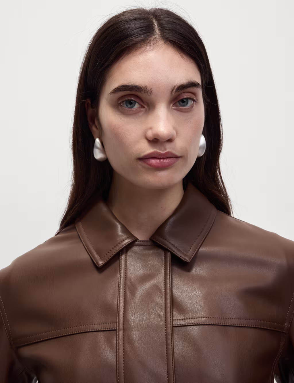 Faux Leather Harrington Jacket | Marks & Spencer (UK)