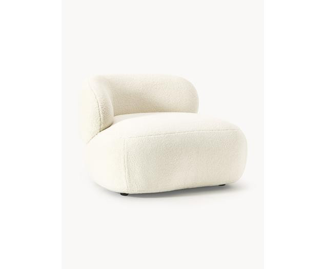 Nierenförmiger Loungesessel Alba aus Teddyfell | Westwing EU