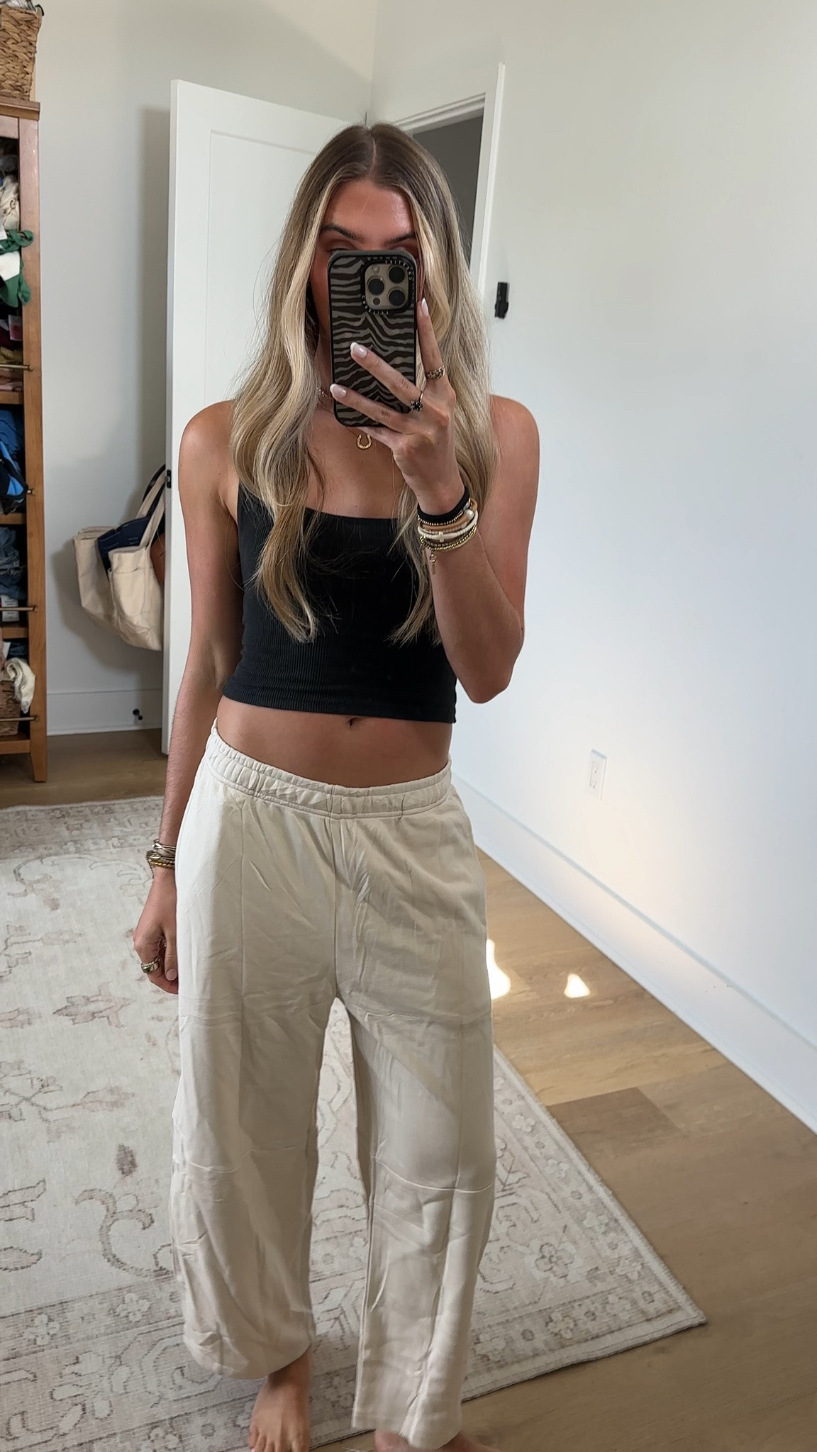 Amazon size small Lviefent Women Barrel Sweatpants Casual Cropped Wide Leg Pants Trousers | relaxed fit, elastic waist, barrel wide leg, side pockets, cropped, y2k, gym, street, lounge, travel comfy capri pants

#LTKootd #LTKSaleAlert #LTKSeasonal