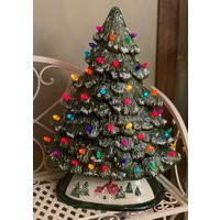 Handcrafted Light Up Ceramic Christmas Tree With Scene | Etsy (US)