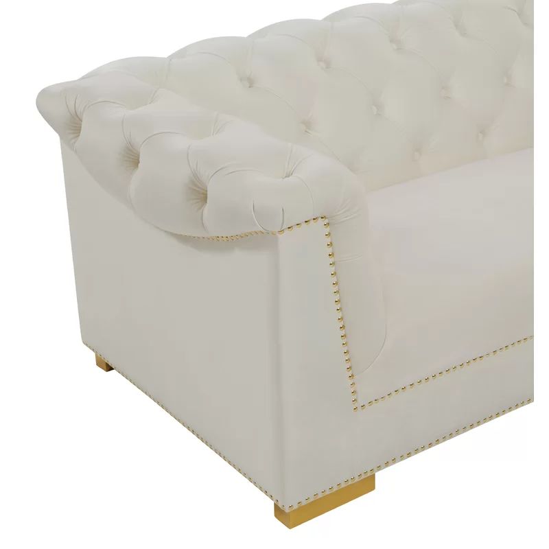 Farah 92.1'' Velvet Sofa | Wayfair North America