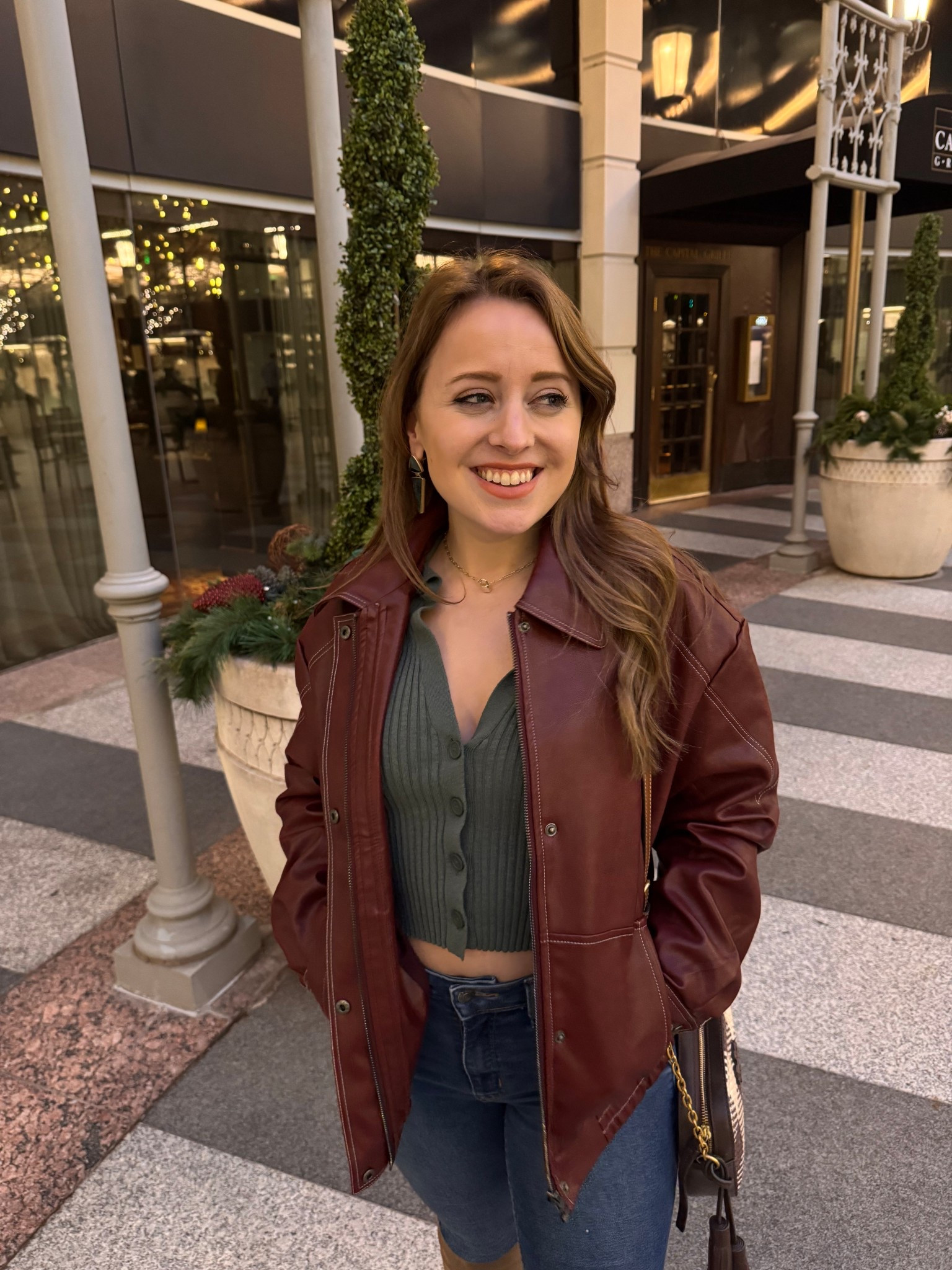 Amazon leather jacket 

#LTKFindsUnder50 #LTKPetite #LTKootd