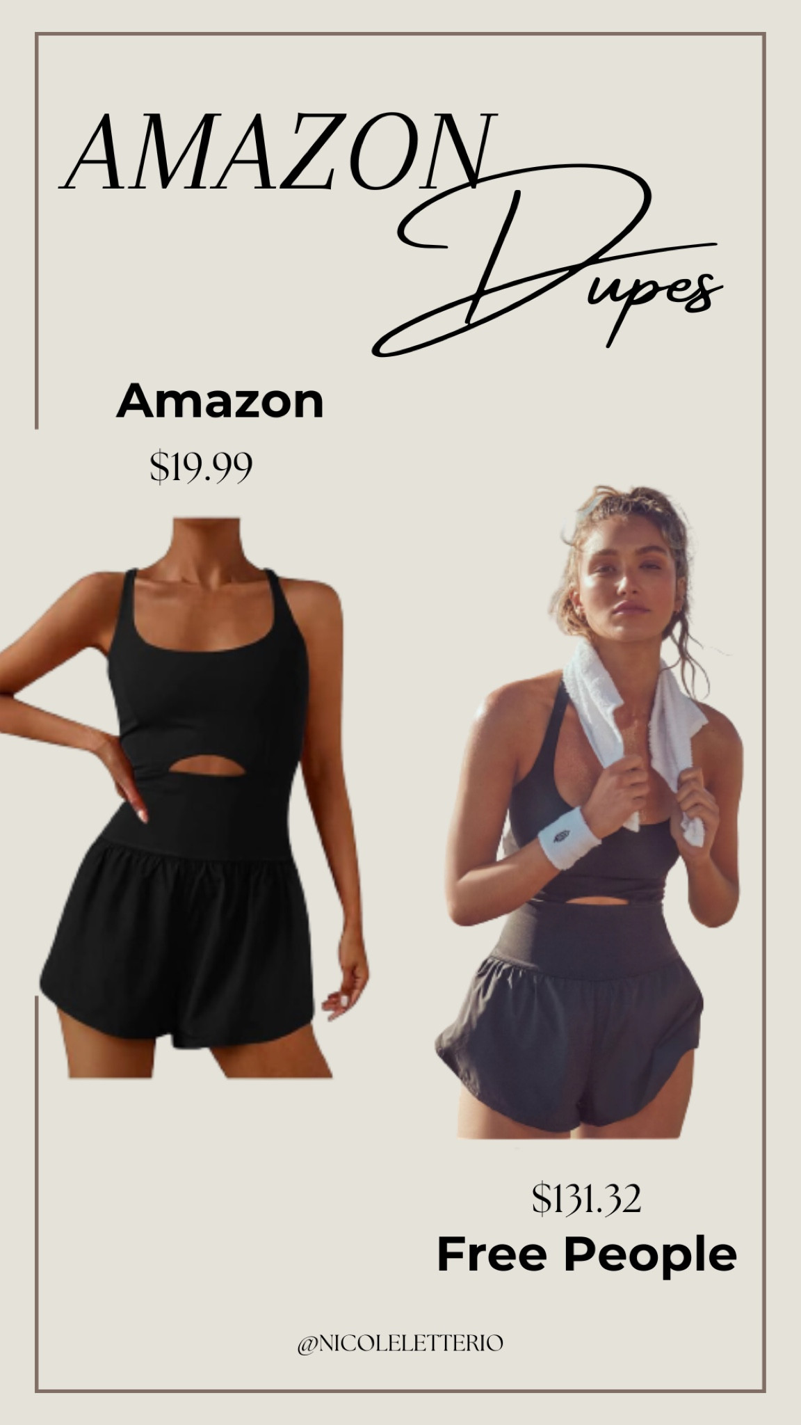 Amazon Dupe vs Free People Runsie

#LTKstyletip #LTKFitness #LTKFind