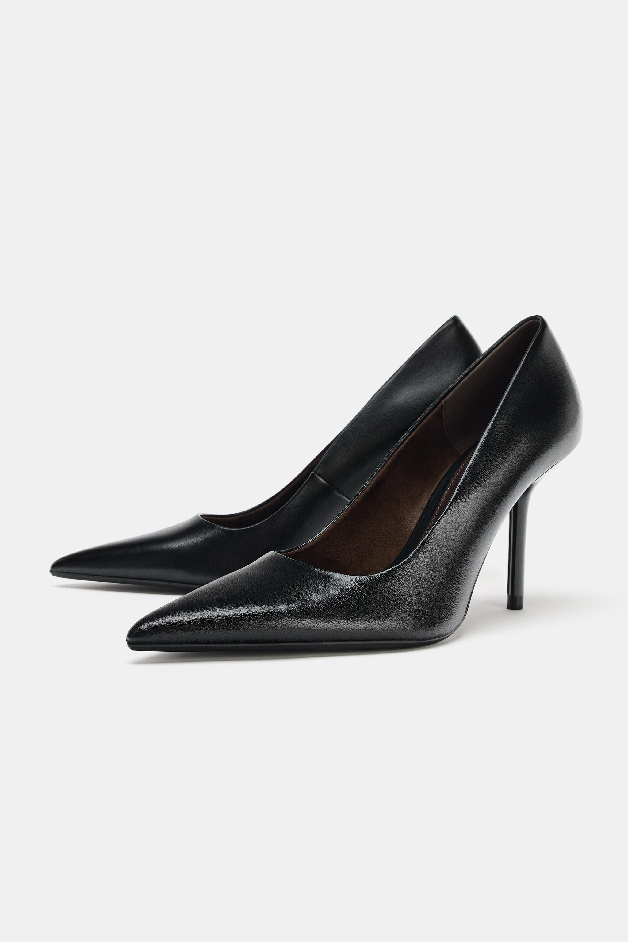 LEATHER HEELS | Zara US