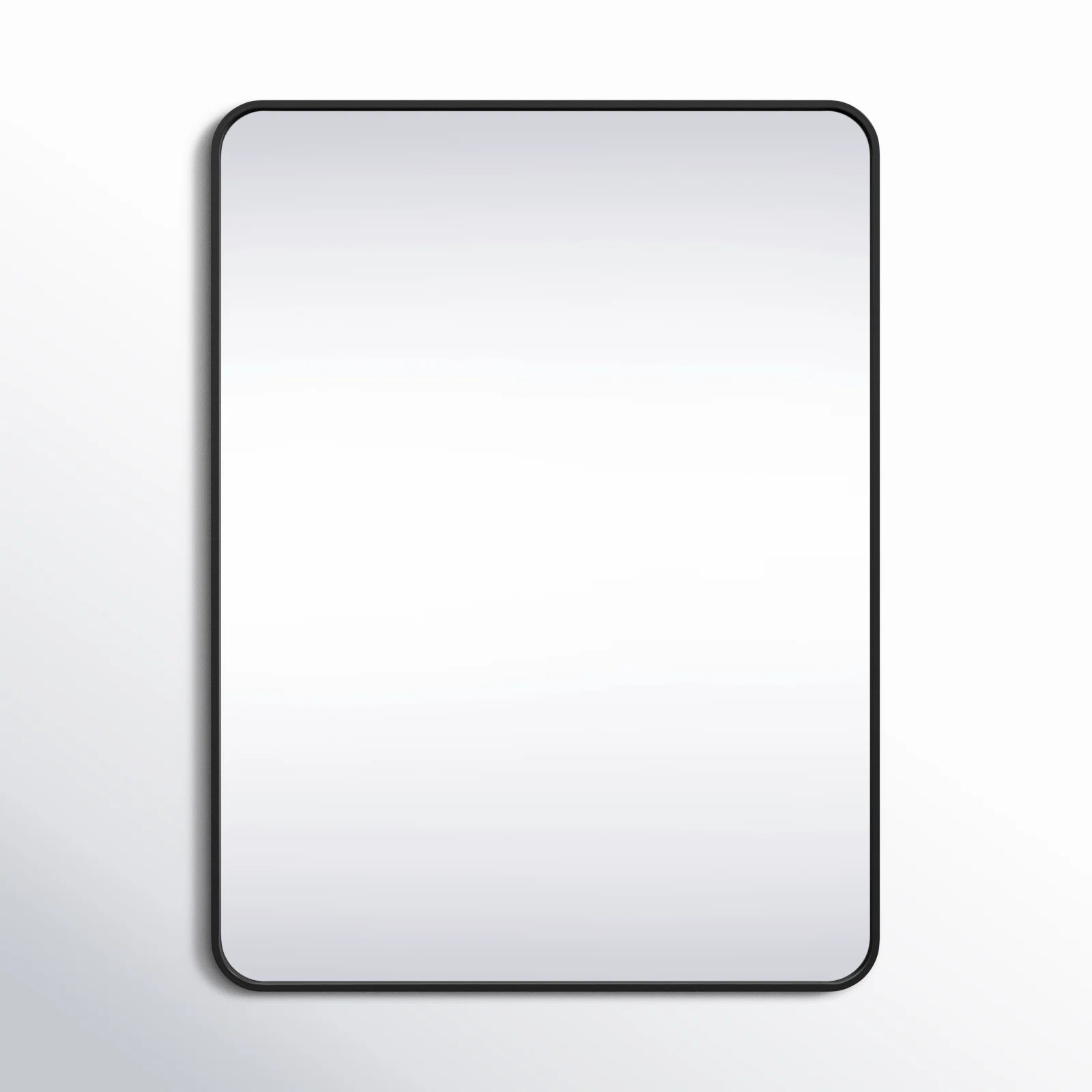 Sabine Metal Rounded Rectangle Wall Mirror | Wayfair North America