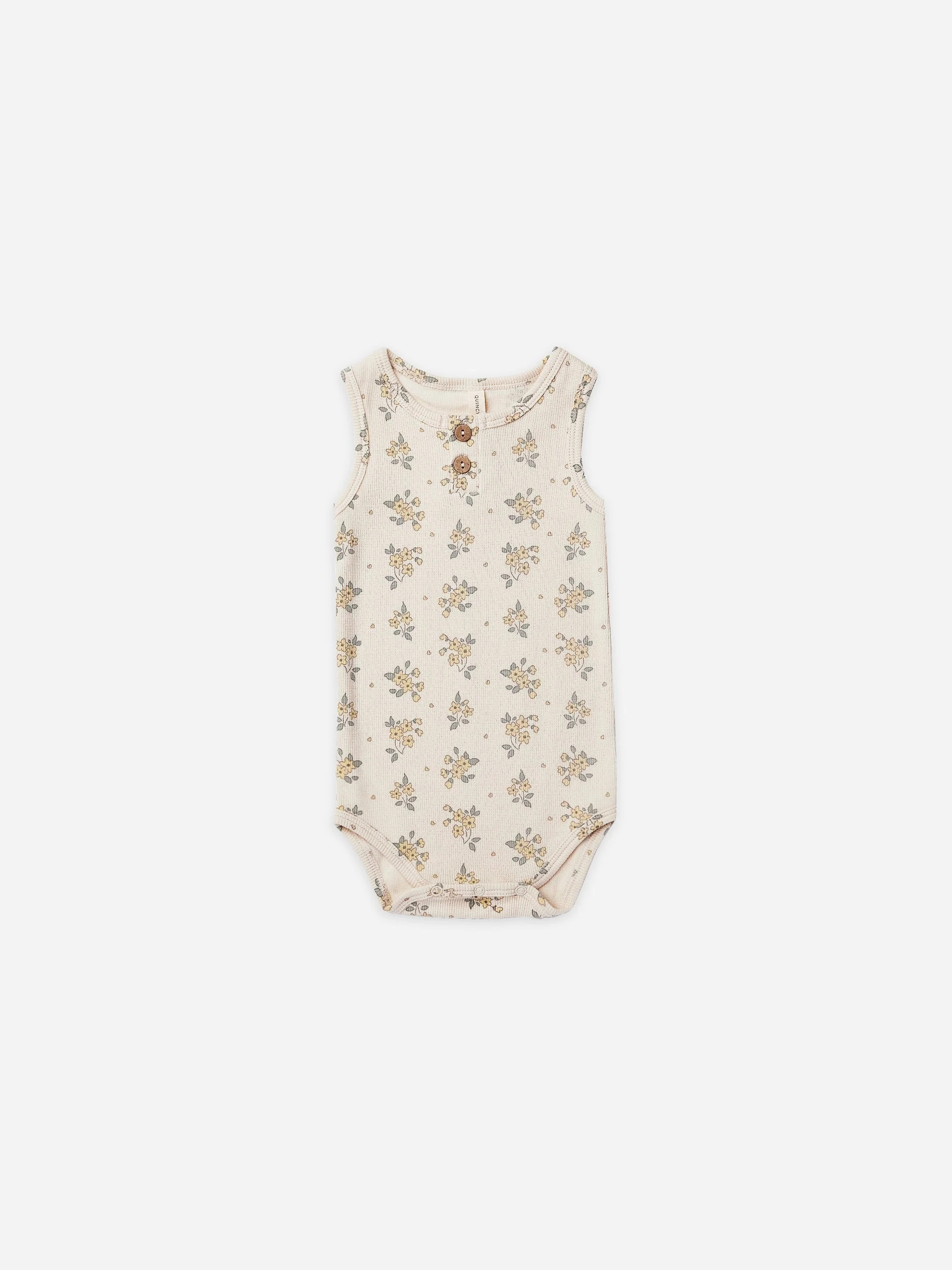 Sleeveless Henley Bodysuit | Daisy Fields | Rylee + Cru