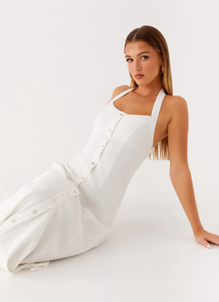 Jovanni Maxi Dress - White | Peppermayo (Global)