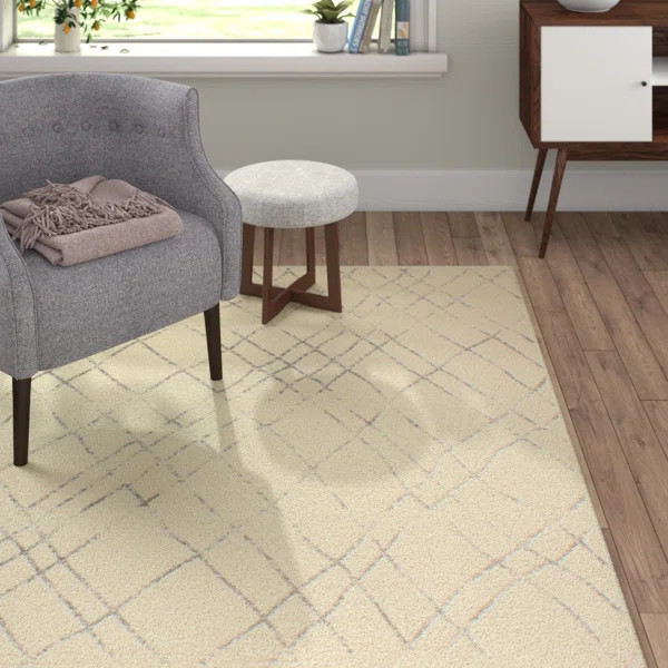 Danvers Ivory/Grey Area Rug | Wayfair North America
