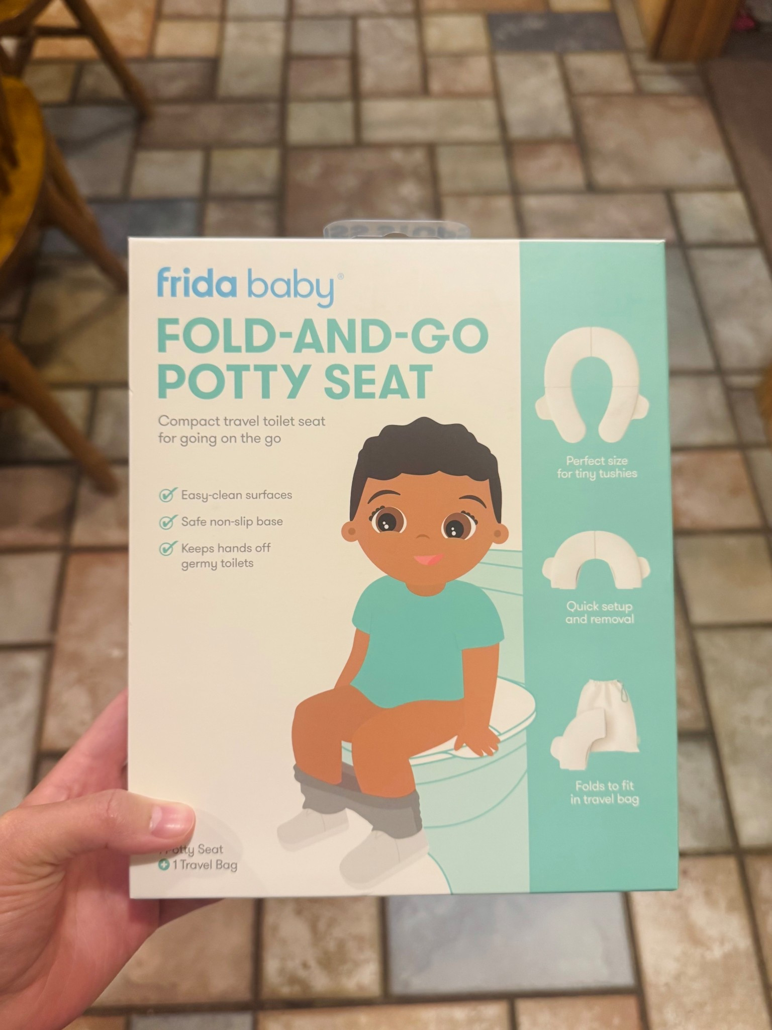 Not sure how I JUST found out about this but I love it!! I needed something for my daughter to take on the go for potty time & this is perfect— especially since we’re traveling! 🚽 

#toddler #toddlerfinds 

#LTKKids #LTKFamily