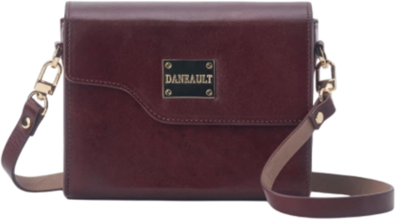 Small Reversible Leather Purse - The Robbie - 2-in-1 Dual-Color Leather Handbag - Women\u2019s Cr... | Amazon (US)