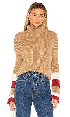 Lovers + Friends Cisco Sweater in Toffee from Revolve.com | Revolve Clothing (Global)