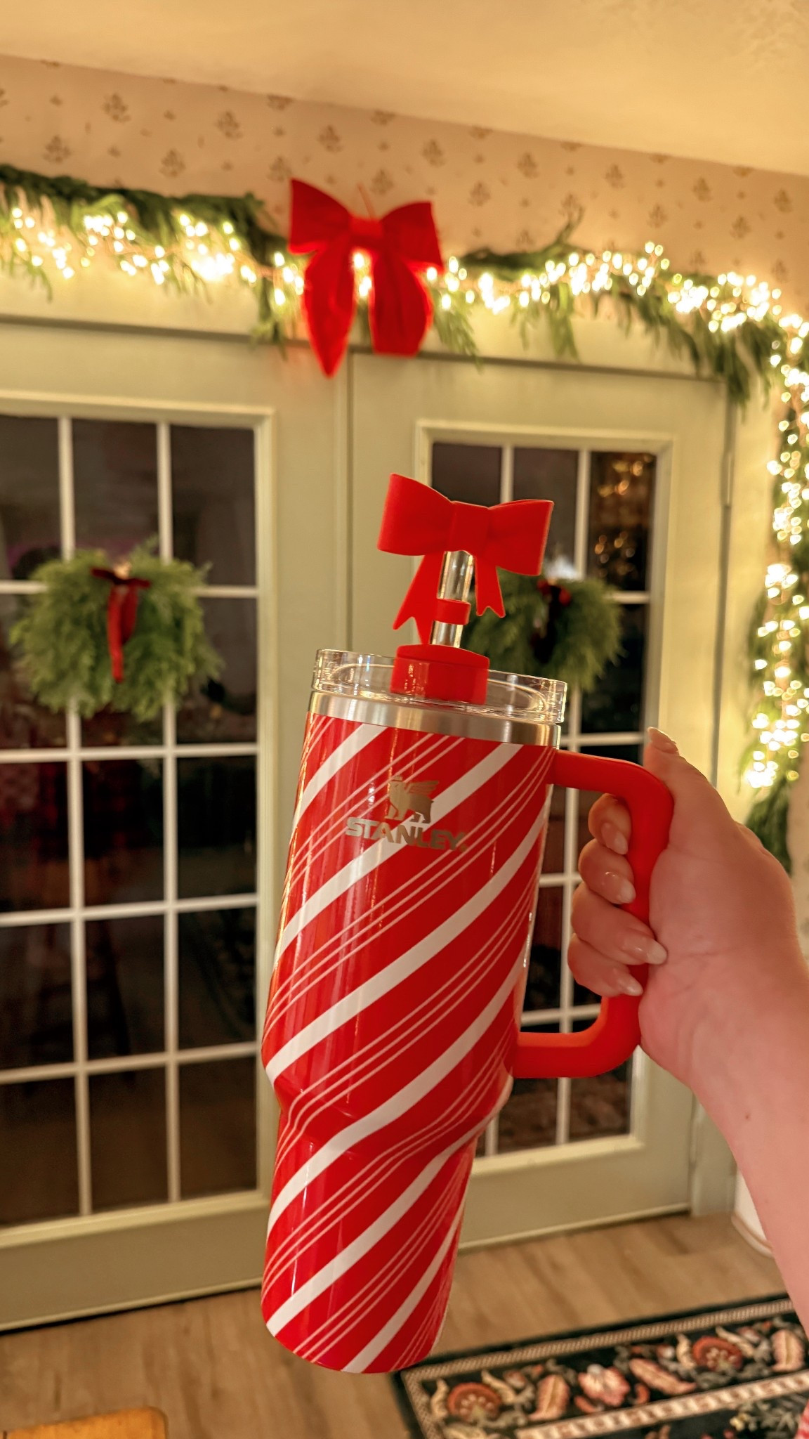 Christmas stanley!!❤️🎅🏼